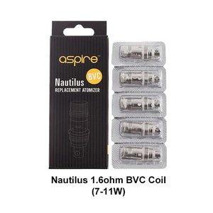 Aspire Nautilus Mesh and BVC (5pcs/pack)