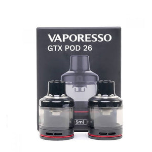 Vaporesso GTX 26 Empty Cartridge 5ml  (2pcs/pack)