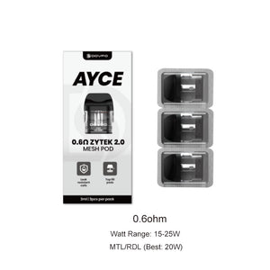 Dovpo Ayce ZYTEK 2.0 Mesh Pod Cartridge 3ml/2ml (3pcs/pack)